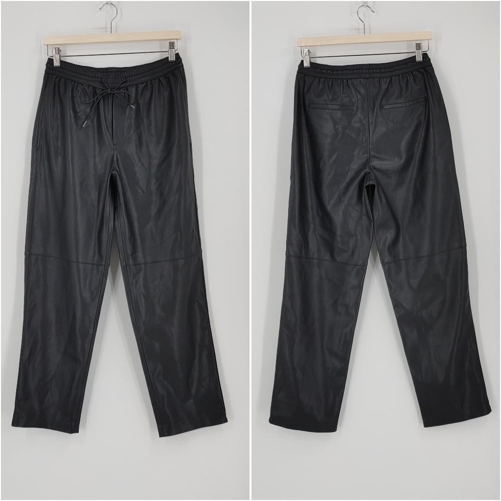 MNG | faux leather pants